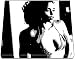 Elizabeth Berkley Large Original Acrylic Painting On Canvas (Not a print) 3-Colour
