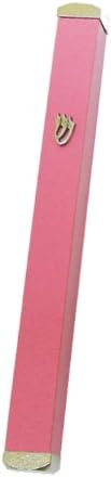 Aluminum Mezuzah Holders by Glaskow / Pink