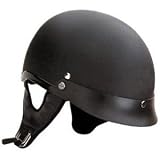 Motorcycle Half Helmets Beanie Helmet 100FlatBlack