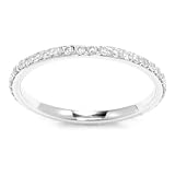 Kobelli 2/5 cttw Round Cut Diamond Eternity Ba