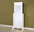 Pure White Cheval Mirror By Powell Color Story