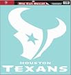 Houston Texans 18"x18" Die Cut Decal - SET OF 6 - Sports Merchandise