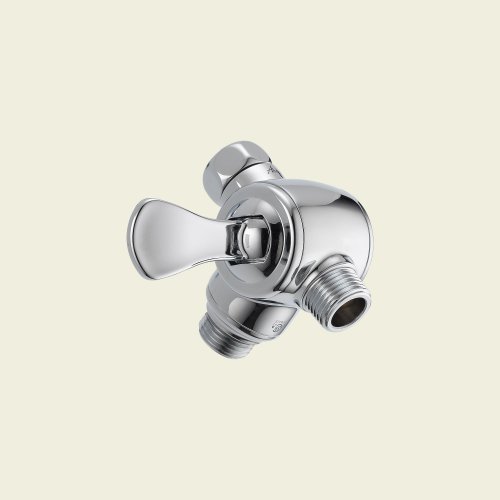 Delta Faucet U4929-PK Universal Showering Components 3-Way Shower Arm Diverter for Handshower, Chrome