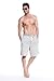 Godsen Men's Elastic Cotton Pocket Short Lounge Shorts