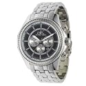 Adee Kaye Men's Chronograph Stainless Steel Watch Model AK-4000MB