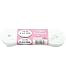 Braided Elastic Hank 1/2'' Wide 4-1/2 Yards-Wht