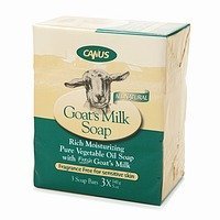 Canus Vermont Goats Milk Soap Fragrance Free 1 Box