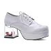 Men's 3 Inch Heel With 15' Platform Shoe Without Lights