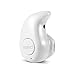 Newest Smallest Wireless Invisible Bluetooth Mini Earphone Earbud Headset Headphone Support Hands-free Calling For iPhone Samsung Xiaomi Sony Lenovo HTC LG and Most Smartphone. (White)