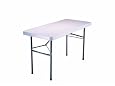 Lifetime, 4` Utility Table, 48" x 24" Molded Top, White Granite