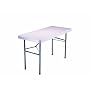 Lifetime, 4' Utility Table, 48" x 24" Molded Top, White Granite