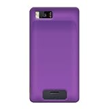 Amzer Rubberized Snap On Case for Motorola Droid X MB810 – Purple