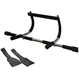 Wacces 3-in-1 Fitness Exercise Door Chin Pull Push Sit up Bar + Bonus Ab Strap