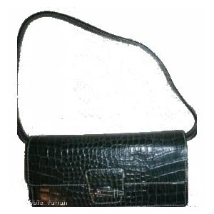Liz Claiborne Purse Emerald Soho Flap
