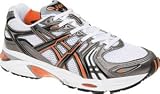 Asics Mens Evolution 3 White/Black/Bronze/Orange Running
