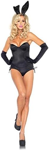 Lover-baby 2015 New Hot Sexy Woman Bunny Costume with Blue and Black (Black)