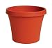 Fiskars 50010C 10-Inch Terrapot Taper Planter, Color Clay