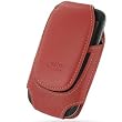 Apple iPhone Vertical Leather Pouch Universal Case (Red)