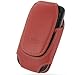 Apple iPhone Vertical Leather Pouch Universal Case (Red)