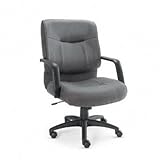 Alera ST42FA40B Stratus Series Mid-Back Swivel/Tilt Chair, Gray Fabric