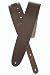 Planet Waves Basic Classic Leather Guitar Strap, Brown