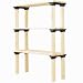 Tools & Hardware : Finley 2x4basics Shelf Links, Black, 6-Pack #07419