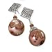 925 Silver & Jasper Beaded Earrings