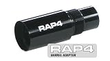 Rap4 Paintball Spyder to Tippmann A5 Barrel Adapter - Polished Black