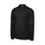 Adidas 2008 Men's ClimaLite Half-Zip 3-Stripe Golf Sweater