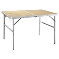 10T Campingtisch porTABLE Double, silber, 98x70x70 cm