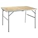 10T Campingtisch porTABLE Double, silber, 98x70x70 cm