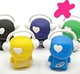 Produkt-Bild: 8GB 'Music Guy' Musik Kerl USB 2.0 High Speed Silikon Stick Pen Disk f&uuml;r Windows und MacOS gro&szlig;es Geschenk (8GB, Blau)