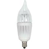 KolourOne LED Candle in White Color Temperature: 3500K, Lens Color: Clear
