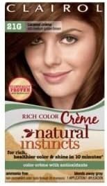 Clairol Natural Instincts Color, 21G Caramel Creme, Rich Medium Golden Brown (3 Pack)
