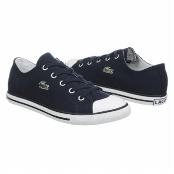 Lacoste Women's L27 Low-Top Sneaker,Navy,7 M US