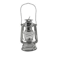 Original FEUERHAND Petroleum Sturmlaterne Modell 276, Wei�blech, verzinnt