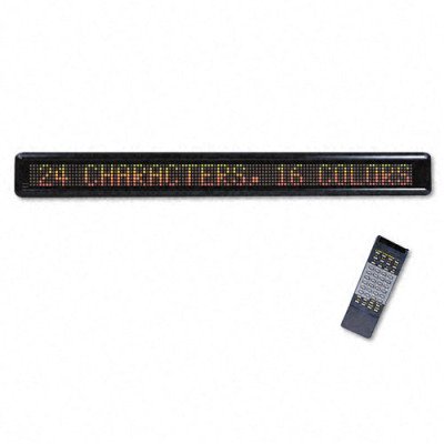 Newon LED Electronic Moving Message Sign - 39-12 x 1-78 x 4-12