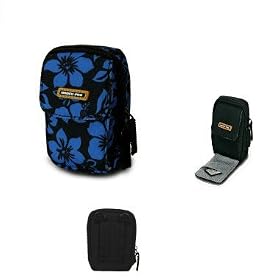 Ex-Pro Royal Blue Pac Designer Digital Camera Case, Water Proof Material Nylon D600. Lined Padded interior. Includes belt strap and shoulder strap. Suitable for Acer, Agfa, Canon, Casio Exilim, Fuji Finepix, GE, Hitachi, Kodak Easyshare, Nikon Coolpix, Panasonic Lumix, Praktica, Polaroid, Olympus, Pentax Optio, Samsung Digimax, Sigma, Sony Cyber-shot, Traveler, Vivitar and more & More (See internal dimensions below).
