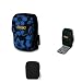 Ex-Pro Royal Blue Pac Designer Digital Camera Case, Water Proof Material Nylon D600. Lined Padded interior. Includes belt strap and shoulder strap. Suitable for Acer, Agfa, Canon, Casio Exilim, Fuji Finepix, GE, Hitachi, Kodak Easyshare, Nikon Coolpix, Panasonic Lumix, Praktica, Polaroid, Olympus, Pentax Optio, Samsung Digimax, Sigma, Sony Cyber-shot, Traveler, Vivitar and more & More (See internal dimensions below).