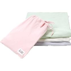 Organic Cotton Gingham Fitted Crib Sheet - Natural