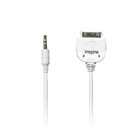 Click here to buy inspiretech 3.5mm AUX to Dock Connector Cable for iPod Nano, Classic, Touch by Inspire.