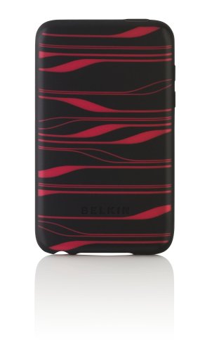 Belkin Silcone Sleeve Case for iPod touch 2G, 3G (Black/InfraRed)