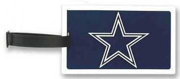 Click here to buy DALLAS COWBOYS RUBBER NFL TEAM LOGO LUGGAGE BAG ID TAG.
