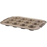 Anolon Advanced Bronze Nonstick Bakeware 12-Cup Muffin and Cupcake Pan
