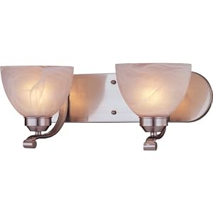 Minka Lavery Lights 5422-84 2LT Bathroom Lighting - Brushed Nickel Contemporary Indoor... by Minka