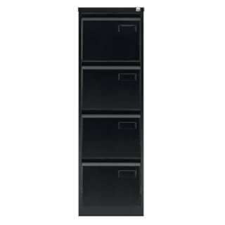 BISLEY IPCCA14433 - Hängeregistraturschrank - Farbe schwarz - HxBxT 1321 x 413 x 622 mm