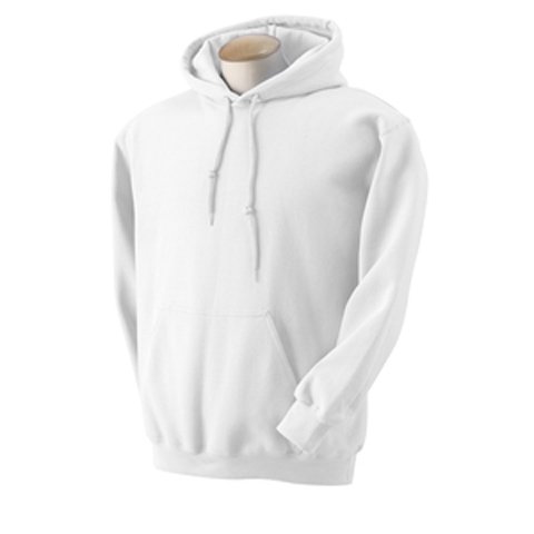 Gildan - Sweat à capuche Heavyweight - Blanc - Taille S