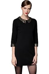 Spring Winter Cotton/Nylon/Spandex  Dress