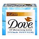 Dove Beauty Bar Soap, White, 4.75 Oz, 2 Ea