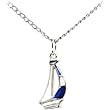 Handcrafted Stainless Steel Sailing Sailboat Necklace